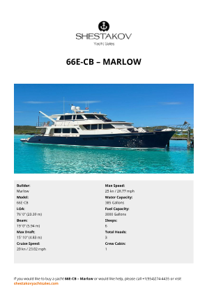 Marlow - 66E-CB