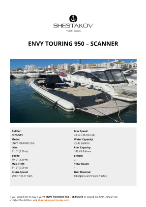 SCANNER - ENVY TOURING 950