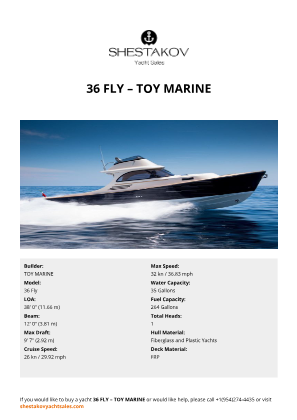 TOY MARINE - 36 Fly