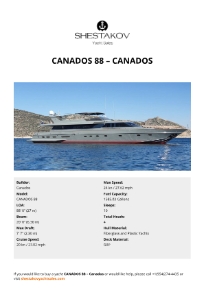 Canados - CANADOS 88