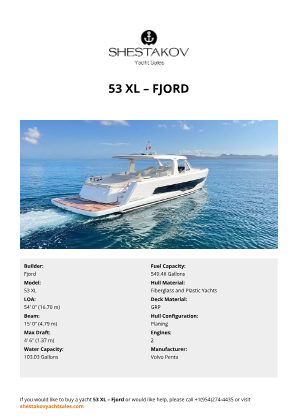 Fjord - 53 XL