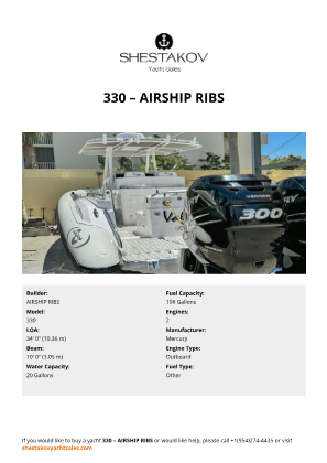 AIRSHIP RIBS - 330