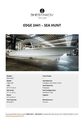 SEA HUNT - Edge 2441