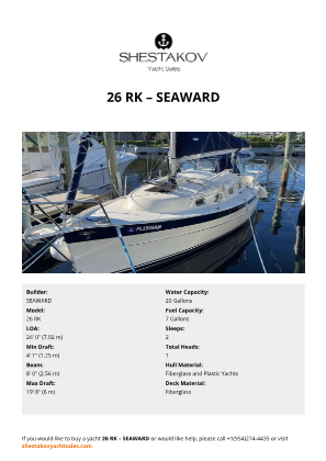 SEAWARD - 26 RK