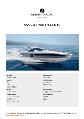 Azimut Yachts - 55S