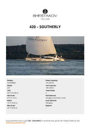 SOUTHERLY - 420