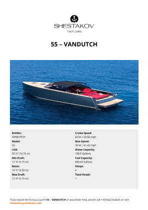VANDUTCH - 55
