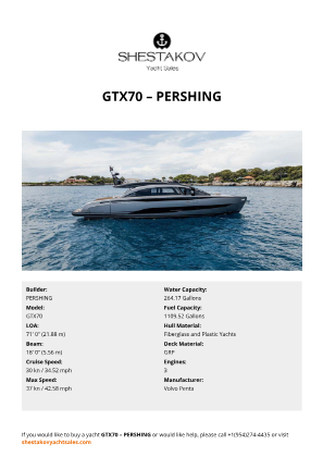PERSHING - GTX70