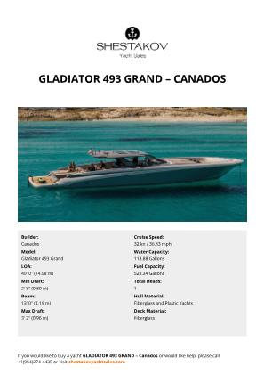 Canados - Gladiator 493 Grand