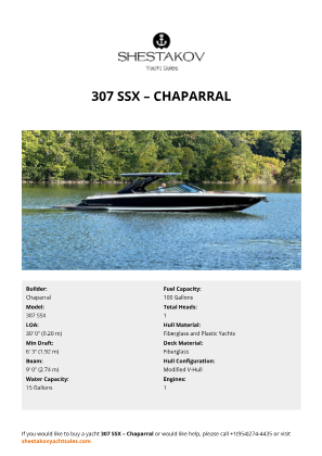 Chaparral - 307 SSX