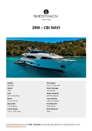 CBI NAVI - 29M