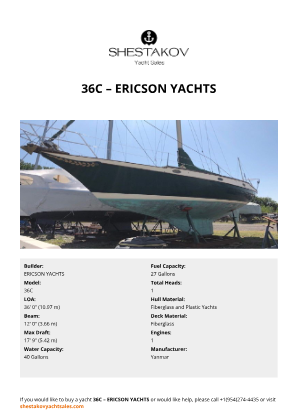 ERICSON YACHTS - 36C
