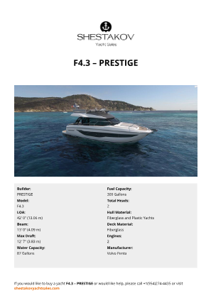 PRESTIGE - F4.3