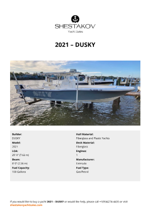 DUSKY - 2021
