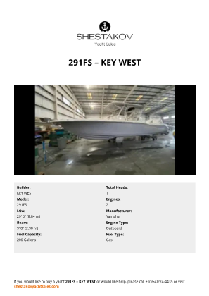 KEY WEST - 291FS
