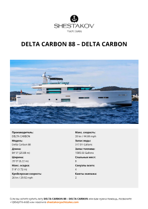 DELTA CARBON - Delta Carbon 88