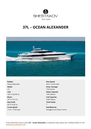 Ocean Alexander - 37L