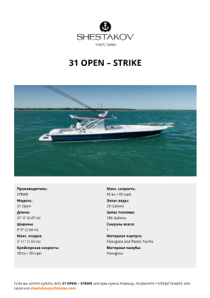STRIKE - 31 Open