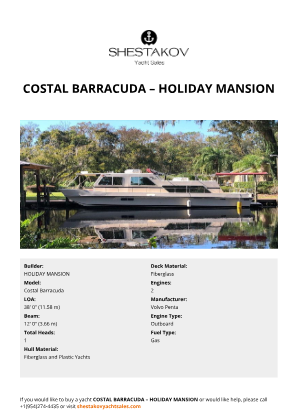 HOLIDAY MANSION - Costal Barracuda