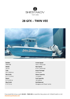 TWIN VEE - 28 GFX