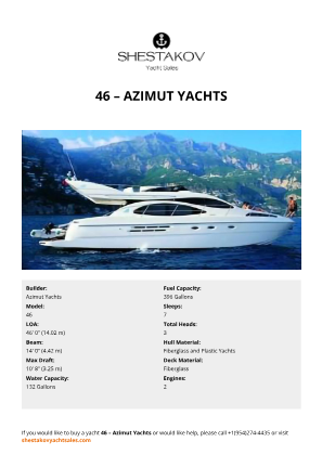 Azimut Yachts - 46