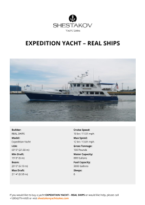 REAL SHIPS - Expedition Yacht