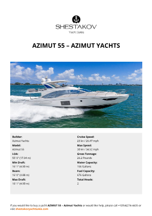 Azimut Yachts - Azimut 55