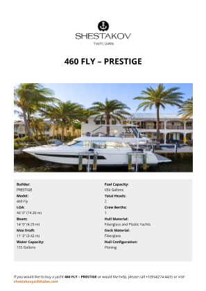 PRESTIGE - 460 Fly