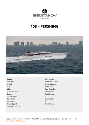 PERSHING - 108