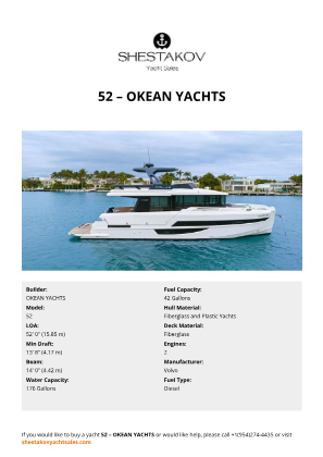 OKEAN YACHTS - 52