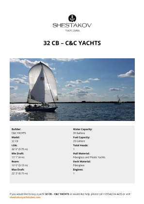 C&C YACHTS - 32 CB