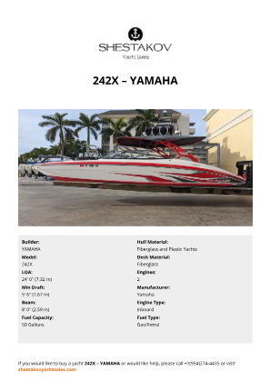 YAMAHA - 242X