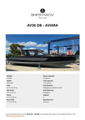 AVIARA - AV36 OB