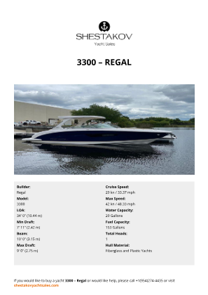 Regal - 3300