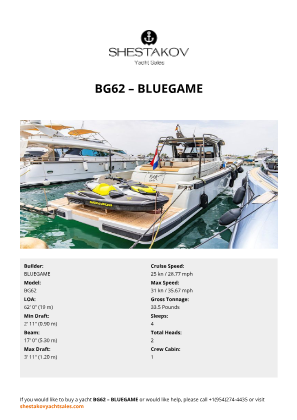 BLUEGAME - BG62