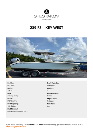 KEY WEST - 239 FS