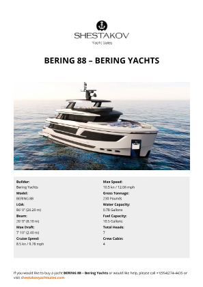 Bering Yachts - BERING 88