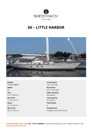 LITTLE HARBOR - 60