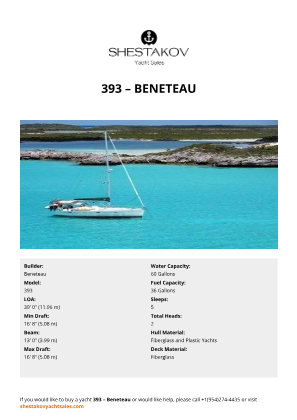 Beneteau - 393