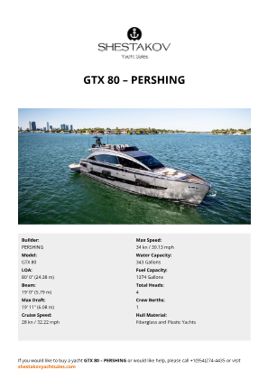 PERSHING - GTX 80