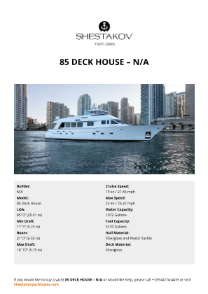N/A - 85 Deck House