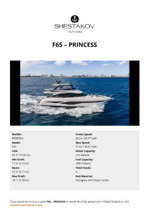 PRINCESS - F65