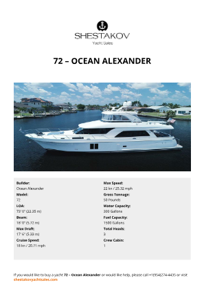 Ocean Alexander - 72