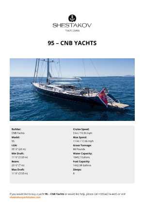 CNB Yachts - 95
