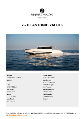 DE ANTONIO YACHTS - 7