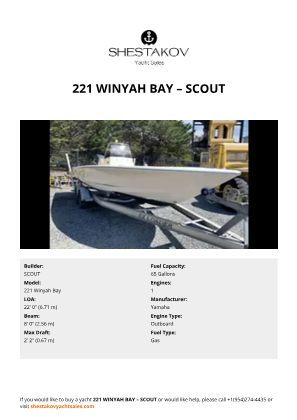 SCOUT - 221 Winyah Bay
