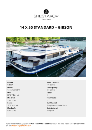 GIBSON - 14 x 50 Standard