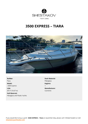 Tiara -  3500 Express