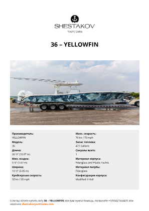 YELLOWFIN - 36