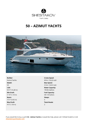Azimut Yachts - 50